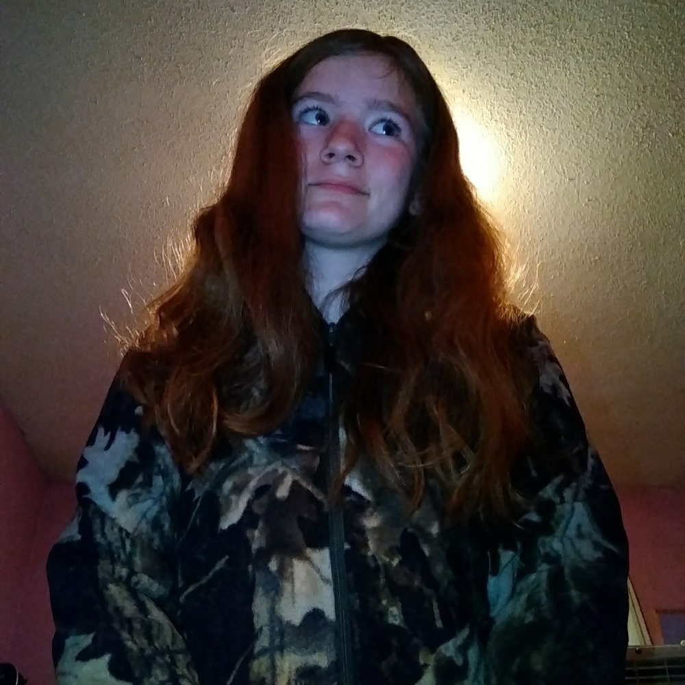 Camouflage sweatshirt